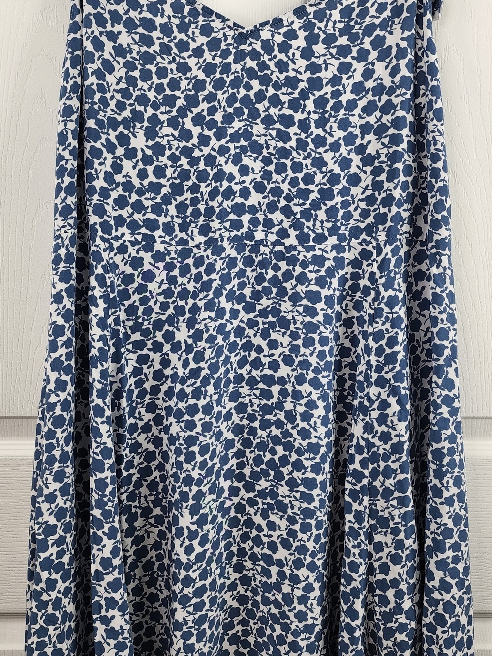 GAP Blue and White Mini Dress - Floral Print